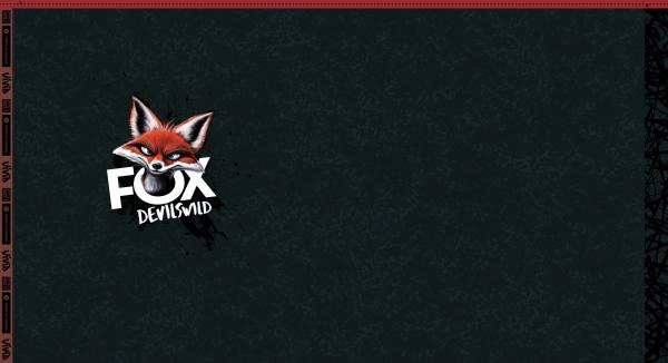 French Terry Panel ca. 85cm Fox Devilswild by Thorsten Berger von Swafing